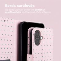 imoshion Étui de télephone portefeuille Design Apple iPhone 17 - Happy Dots