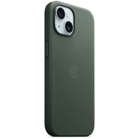 Apple ﻿Coque FineWoven MagSafe iPhone 15 - Evergreen