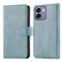 imoshion Étui de télephone portefeuille de luxe Oppo A6x (4G/5G) - Bleu clair