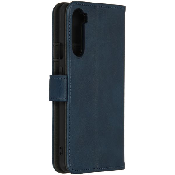 imoshion Étui de télephone portefeuille de luxe OnePlus Nord - Bleu foncé