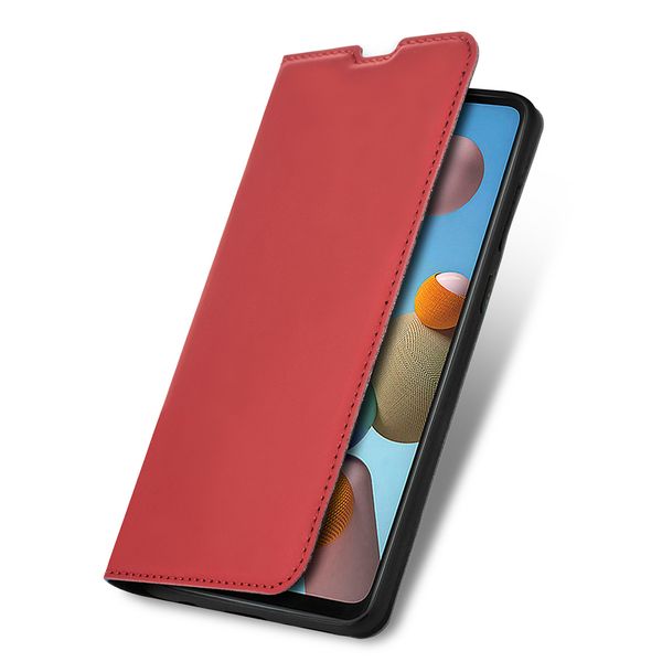 imoshion Étui de téléphone Slim Folio Samsung Galaxy A21s - Rouge