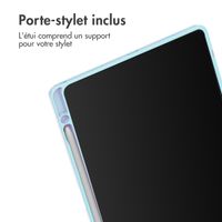 imoshion Coque tablette rigide Trifold Samsung Galaxy Tab A9 Plus - Bleu clair