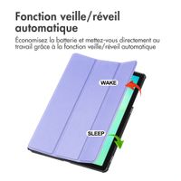 imoshion Coque tablette Trifold Samsung Galaxy Tab A11 Plus - Lila / Lilac