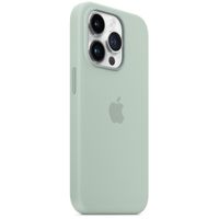 Apple Coque en silicone MagSafe iPhone 14 Pro - Succulent