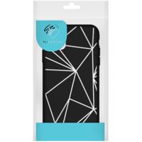 imoshion Coque Design iPhone 12 (Pro) - Graphic Cube Black