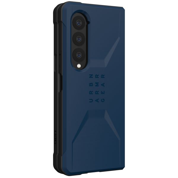 UAG Coque Civilian Samsung Galaxy Z Fold 4 - Bleu