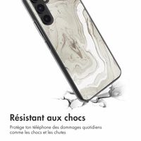 imoshion Coque design pour Samsung Galaxy A54 - Sandy Marble