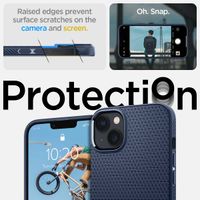 Spigen Coque Liquid Air iPhone 14 Pro Max - Bleu foncé