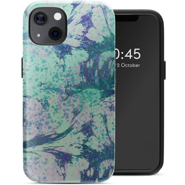 Selencia Coque arrière Vivid avec MagSafe Apple iPhone 13 - Fresh Paint Green