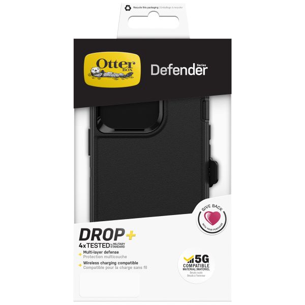 OtterBox Coque Defender Rugged iPhone 13 Pro - Noir