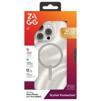 ZAGG Coque Milan Snap avec MagSafe iPhone 16 Pro - Swirl Glitter