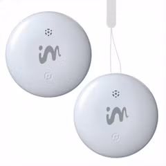 imoshion Wireless Tag - Tracker Bluetooth pour Android - 2 pack - Blanc