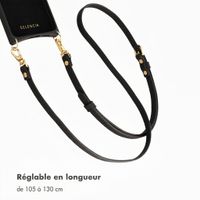 Selencia Cordon de téléphone crossbody - Noir