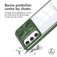 imoshion Coque arrière Camslider Samsung Galaxy S23 FE - Vert foncé