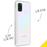 Accezz Coque Clear Samsung Galaxy A21s - Transparent