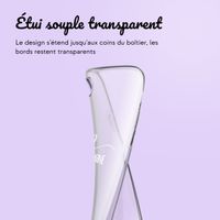 Coque personnalisée avec un cœur élégant iPhone SE (2022 / 2020) / 8 / 7 - Transparent