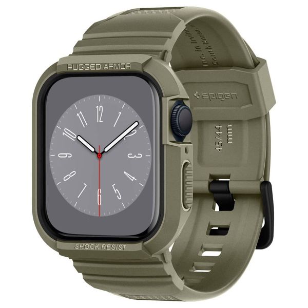 Spigen Rugged Armor™ Pro Case Apple Watch 44 mm / 45 mm - Kaki