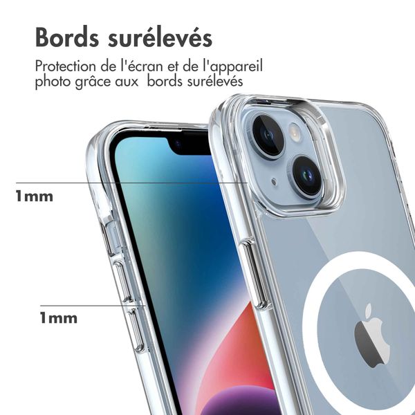 imoshion Coque Rugged Air MagSafe Apple iPhone 14 - Transparent