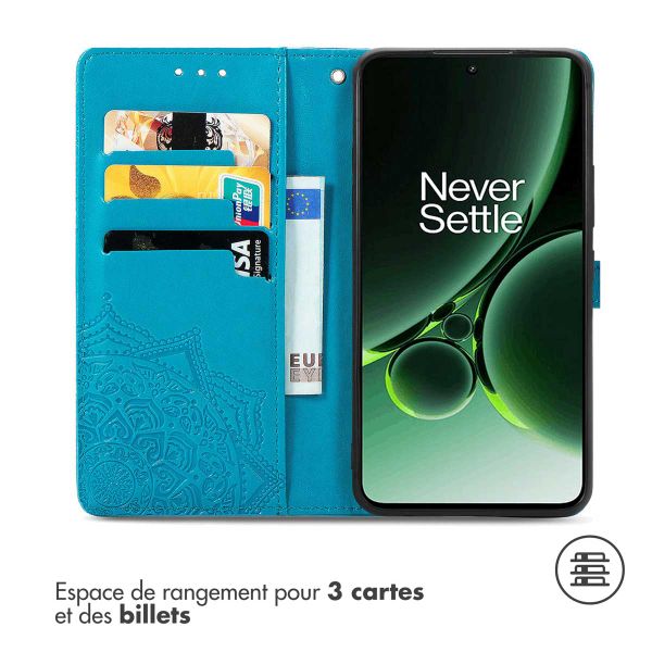 imoshion Etui de télephone Mandala OnePlus Nord 3 - Turquoise