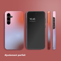 Selencia Coque arrière Vivid Samsung Galaxy S24 FE - Gradient Soft Blush