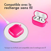 imoshion Coque Néon Apple AirPods 4 - Rose Fluo