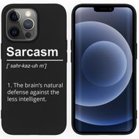 imoshion Coque Design iPhone 13 Pro - Sarcasm