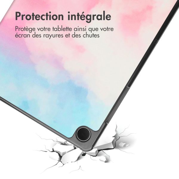 imoshion Coque tablette Design Trifold Samsung Galaxy Tab A11 Plus / A9 Plus - Sky