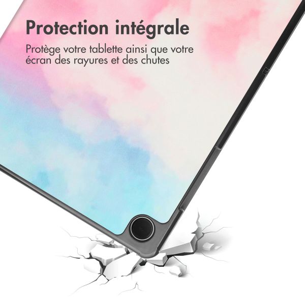 imoshion Coque tablette Design Trifold Samsung Galaxy Tab A9 Plus - Sky