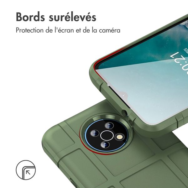imoshion Coque Rugged Shield Nokia G50 - Vert foncé