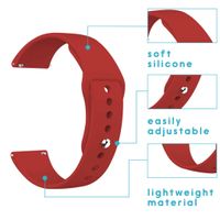 imoshion Bracelet silicone Fitbit Versa 2 / Versa Lite - Rouge