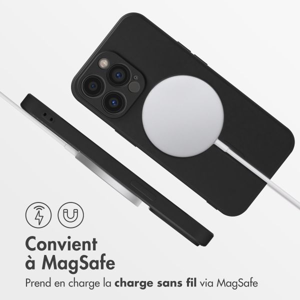 imoshion Coque Couleur avec MagSafe iPhone 13 Pro - Noir