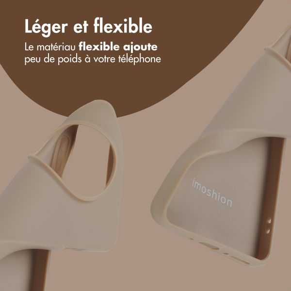 imoshion Coque Couleur OnePlus 13R - Marron