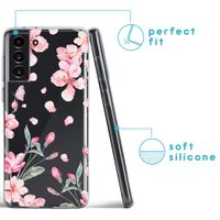 imoshion Coque Design Samsung Galaxy S21 - Blossom Watercolor