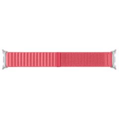Samsung Bracelet en tissu original Samsung Galaxy Watch 8 (40/44mm) / Classic (46mm) - M/L - Rouge