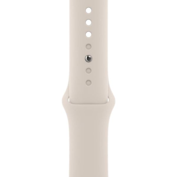Apple Bracelet Sport Apple Watch Series 1 t/m 11 / SE / Ultra (44/45/46/49 mm) - Starlight