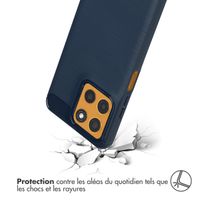 imoshion Coque Brushed Motorola Moto G15 / G15 Power - Bleu foncé