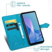 imoshion Etui de télephone Mandala Sony Xperia 10 III - Bleu clair