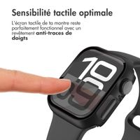 imoshion Coque rigide à couverture complète Apple Watch 10 / 11 - 42 mm - Noir