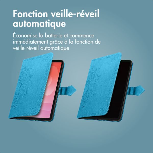 imoshion Coque tablette Samsung Galaxy Tab S11 Ultra - Turquoise