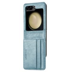 imoshion Étui de télephone portefeuille Luxe Samsung Galaxy Z Flip 7 FE - Bleu clair