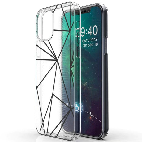 imoshion Coque Design iPhone 12 (Pro) - Graphic Cube