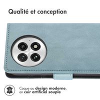 imoshion Étui de téléphone portefeuille Luxe OnePlus 13 - Bleu clair