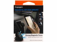 Spigen Magnetic Air Vent Mount - Support de téléphone pour voiture - Grille de ventilation - Magnétique - Noir