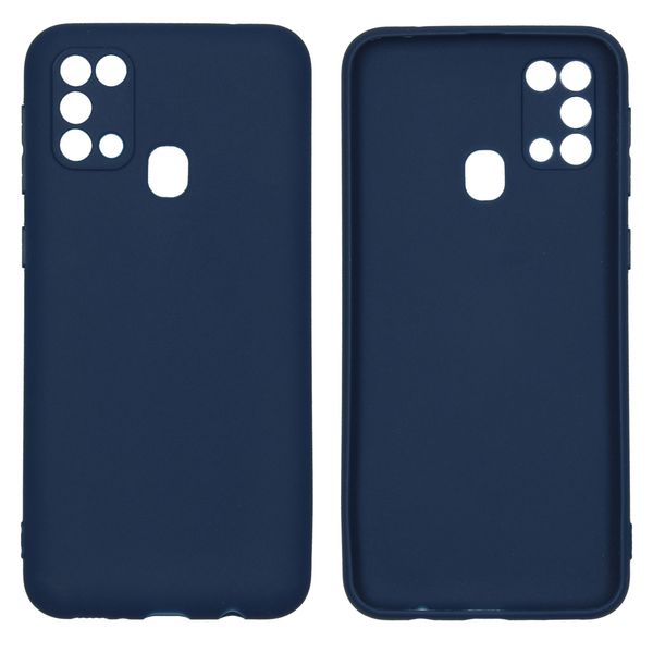 imoshion Coque Couleur Samsung Galaxy M31 - Bleu foncé