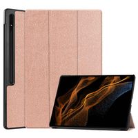 imoshion Coque tablette Trifold Samsung Galaxy Tab S8 Ultra - Rose Dorée