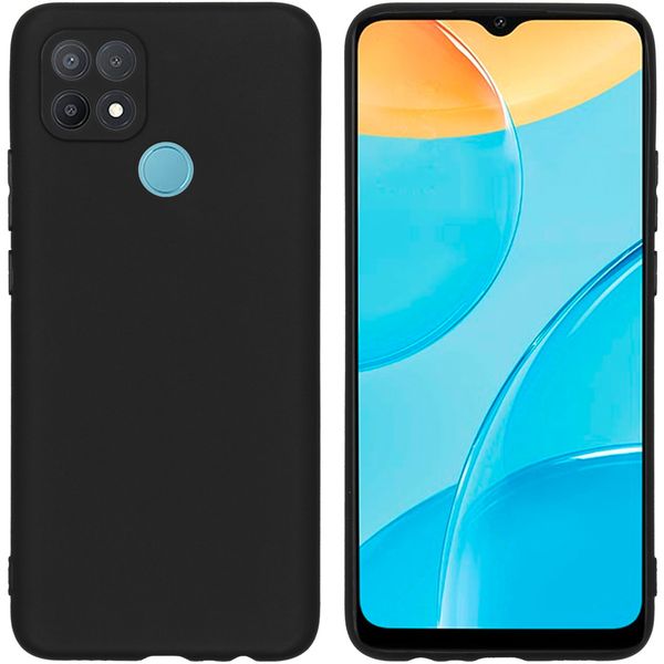 imoshion Coque Couleur Oppo A15 - Noir