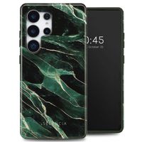 Selencia Coque arrière Vivid Samsung Galaxy S25 Ultra - Chic Marble Quartz