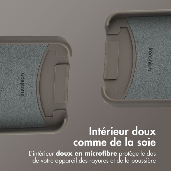 imoshion Coque de couleur avec cordon amovible Samsung Galaxy A55 - Black Coffee