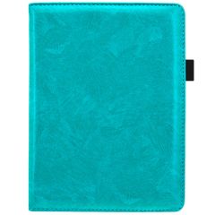 imoshion Etui portefeuille Luxe unie Kobo Aura H2O Edition 2 - Turquoise
