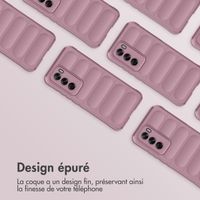 imoshion Coque arrière EasyGrip Oppo Reno 12 Pro - Violet